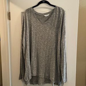 Light gray sweater